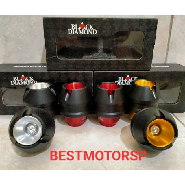 Jalu As Roda Jumbo Black Diamond Nmax Aerox Lexi PCX Vario Full CNC