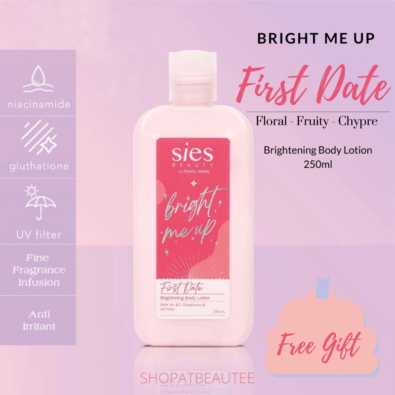 SIES BEAUTY BRIGHTENING BODY LOTION FIRST DATE
