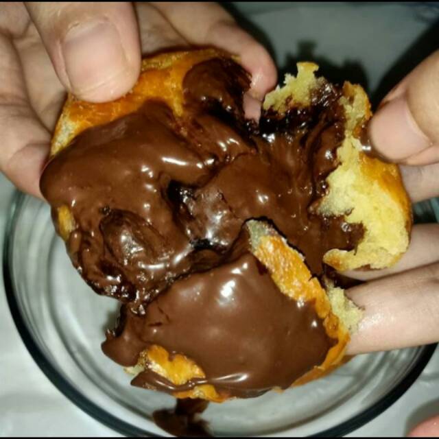 

Roti goreng coklat melt