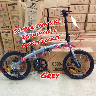 Sepeda Lipat 20 inch Wimcycle POCKET ROCKET | Shopee Indonesia