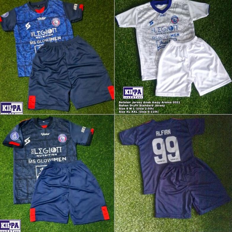 Setelan Jersey Anak Arema 2021 (ART. P643)