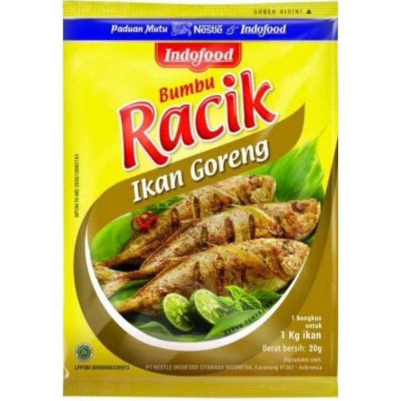 

Bumbu Racik Ikan Goreng 10 sachet @20gr
