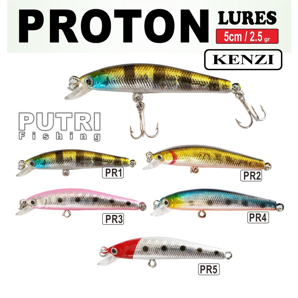 KENZI PROTON LURES 50mm 2.5gr