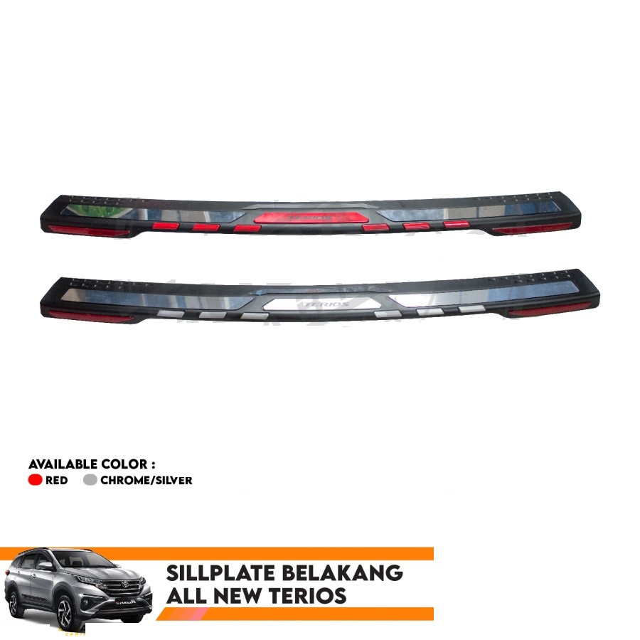Sillplate Belakang Mobil All New Terios