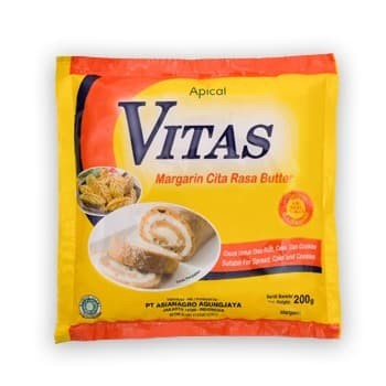 VITAS Margarin Sachet 200 gr per Dus