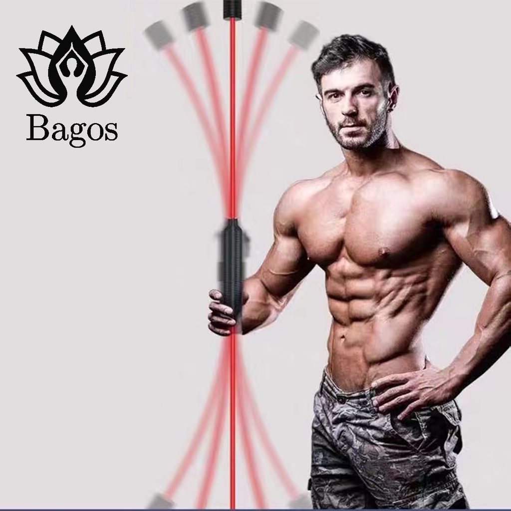 Bagos Flexi Bar Stick Flexi Bar Swing Tongkat Flexi Untuk Kebutuhan Gym dan Fitness