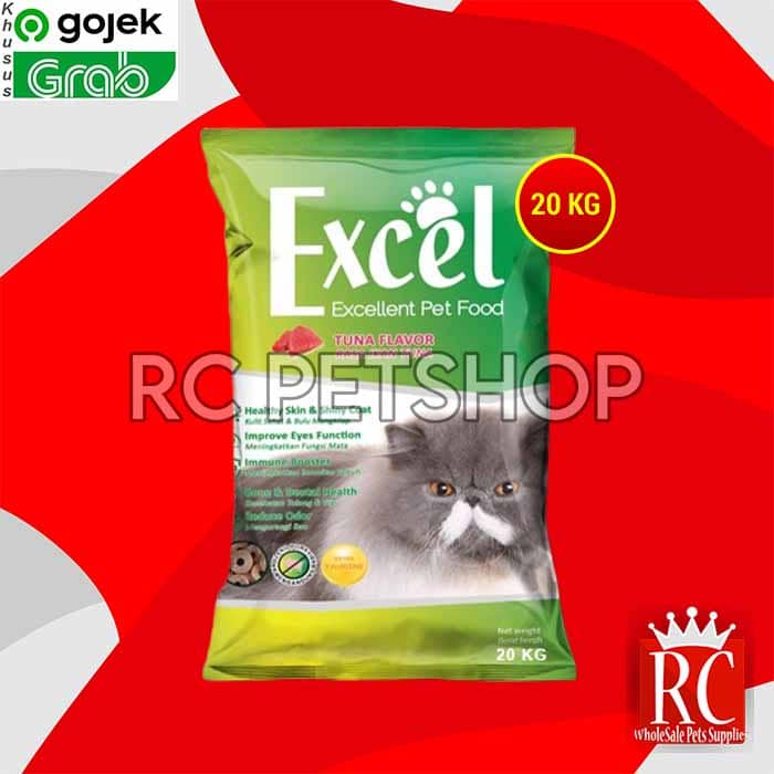 [GOSEND] Makanan Kucing / Cat Food Excel 20 kg