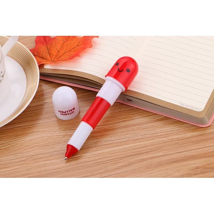 

Bolpoin Pulpen Sekolah Karakter Unik Lucu Pen Alat tulis Pena Vitamin ATK