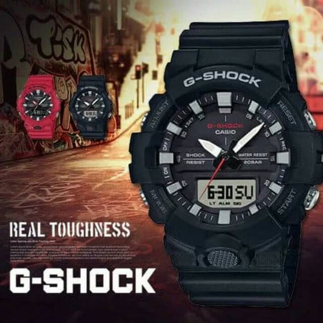 Jam Tangan Casio GShock G-Shock GA 800 Original Resmi Pria