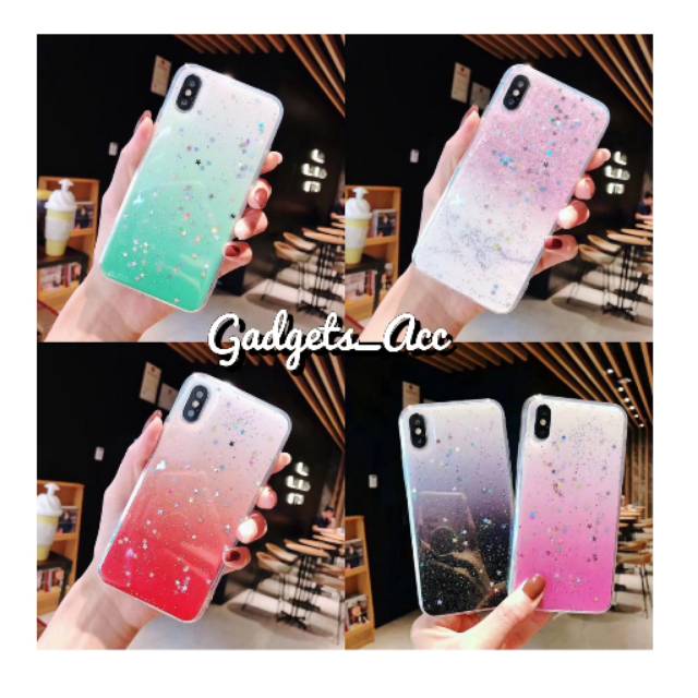 Case Softcase Silikon Motif Glossy Glitter Sparkling XIAOMI REDMI 5A,6A,A2,NOTE5A,NOTE6 PRO