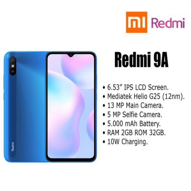 Redmi 9A Ram 2/32 3/32 GB Garansi Resmi-5