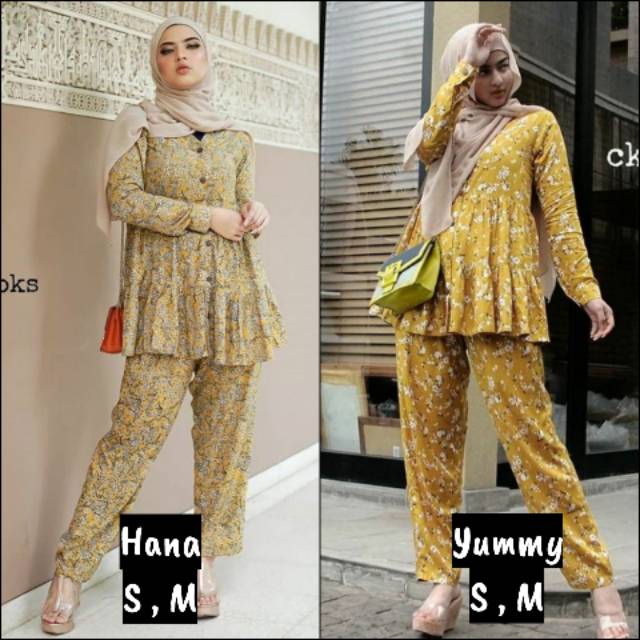 Piyama Dua Dara Ckl Ckl.looks Hana Yummy S M