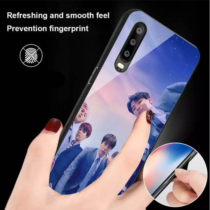 [K32] Soft Case Glass K-Pop For Oppo/Vivo/Xiaomi/Samsung/Iphone/Realme