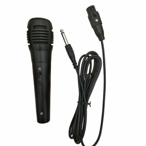 MIKROFON KABEL KARAOKE SPEAKER MIC PIDATO JACK 3.5MM MIC COLOKAN BESAR COLOKAN KECIL MICROPHON DYNAMIC MIC JACK BESAR ATAU KECIL