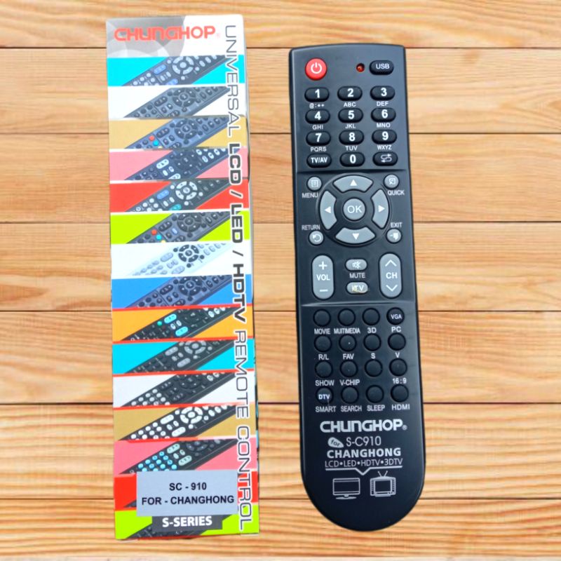 Remote Remot TV Changhong Lcd Led Universal Tv Changhong