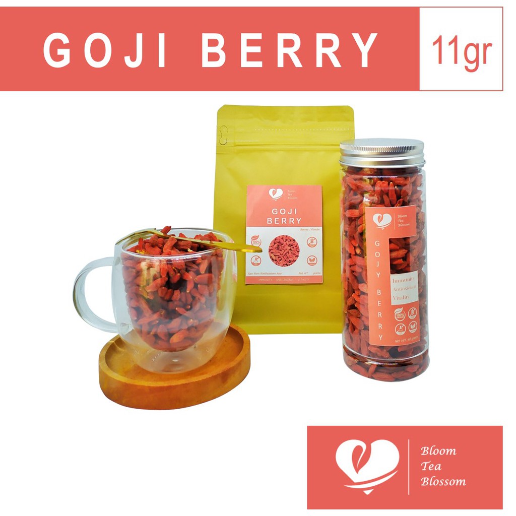 

GLARANADI - Teh Buah Anti Aging / Goji Berry (Pure Ningxia Goji Berry Fruit) 10 g