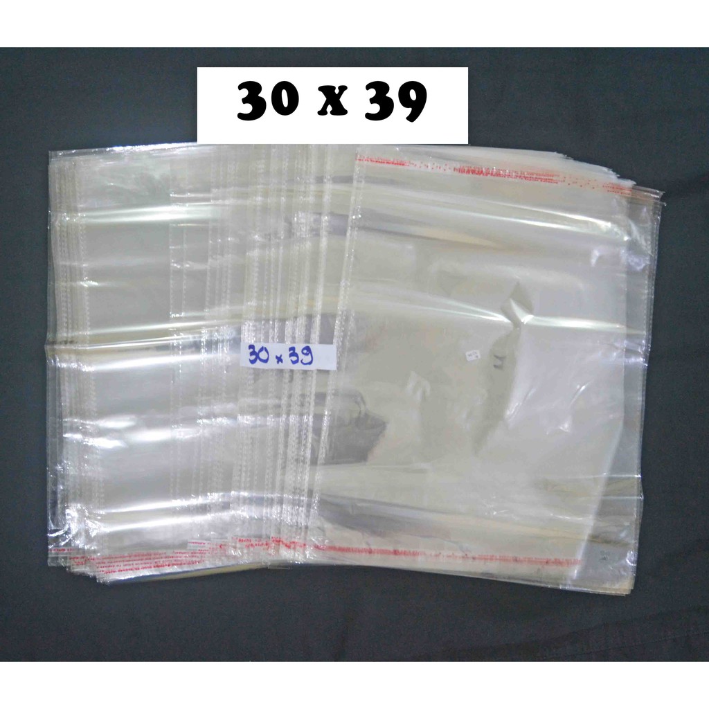 PLASTIK PEMBUNGKUS PAKAIAN UKURAN 30CMX39CM