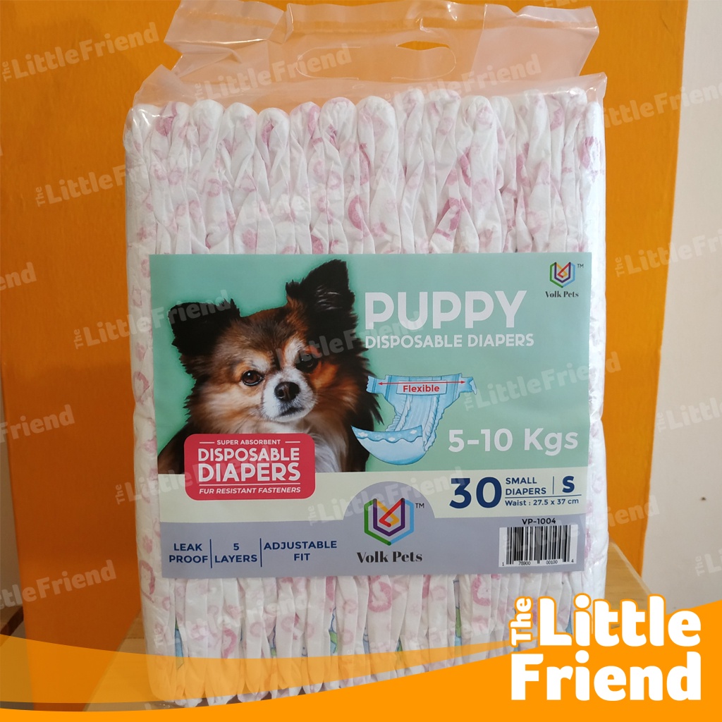 Popok Diapers Anjing Kucing Sekali Pakai Anti Bocor Adjustable