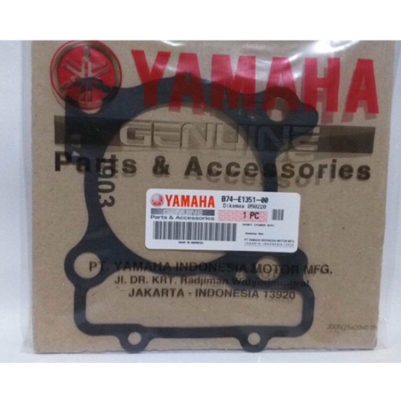 PAKING BLOK SEHER XMAX X MAX ASLI ORI YAMAHA B74 E1351 00