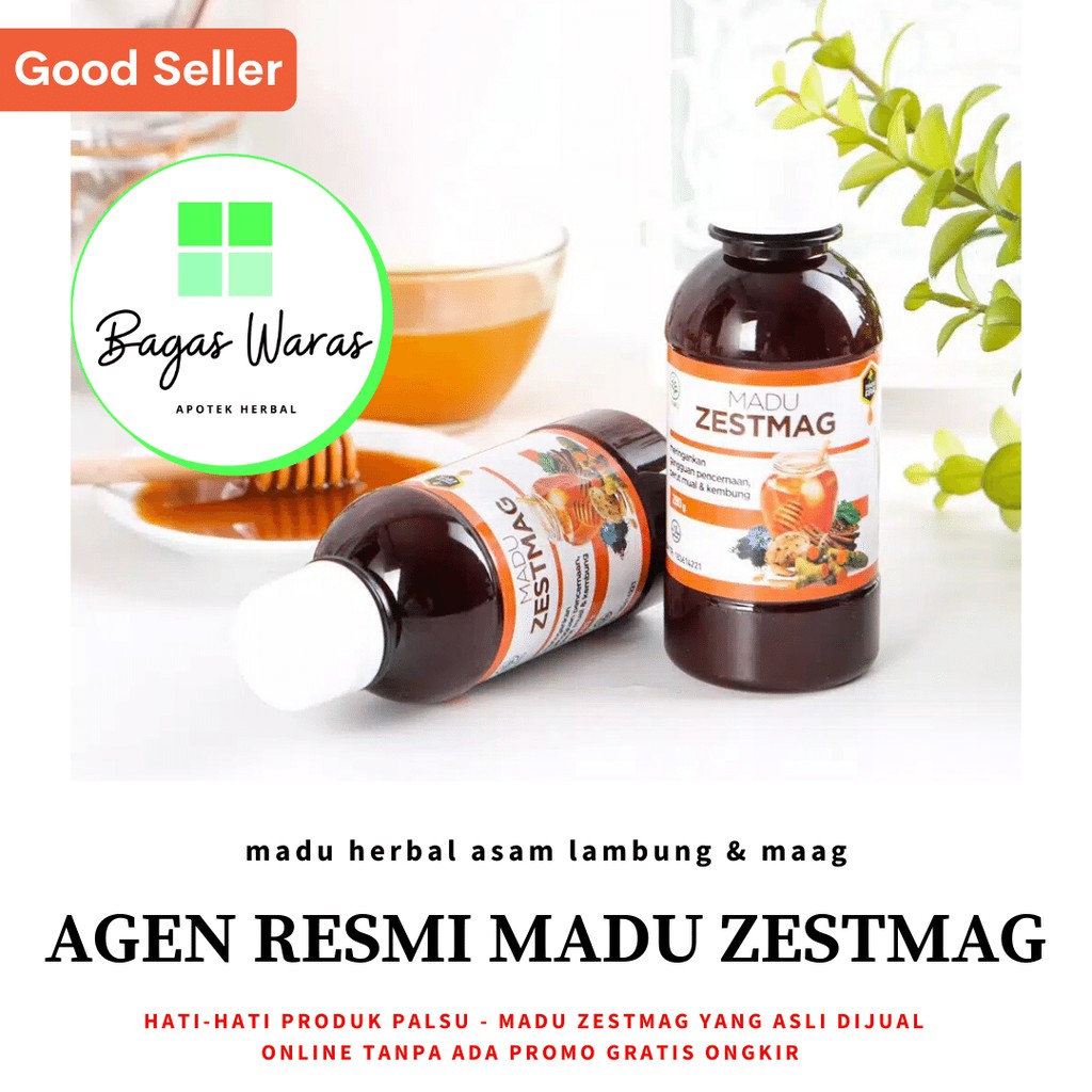 [ GARANSI ] ZESTMAG - MADU ASAM LAMBUNG - atasi maag - mual & kembung - grosir - agen - reseller