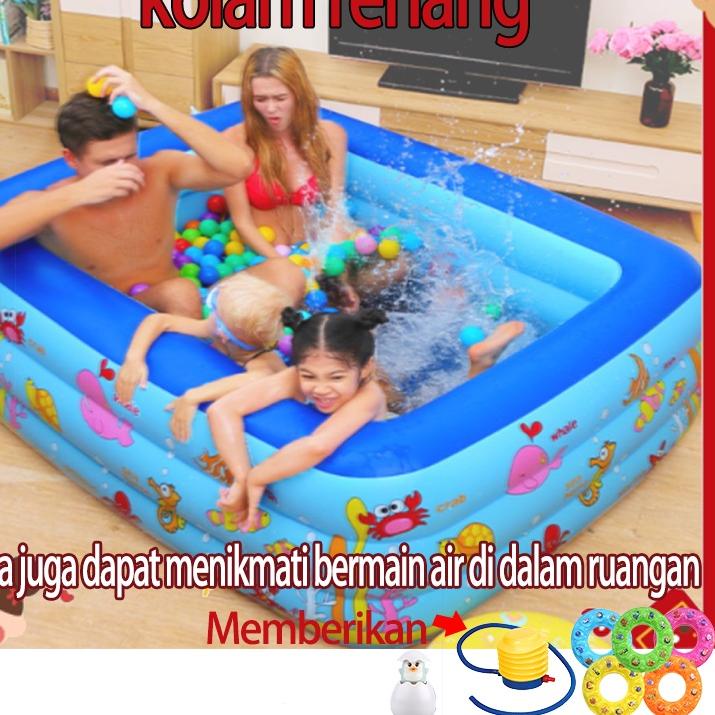[VIP] Kolam renang/kolam renang anak jumbo/plastik/kolem renang anak anak karet/panjangnya 120cm160c