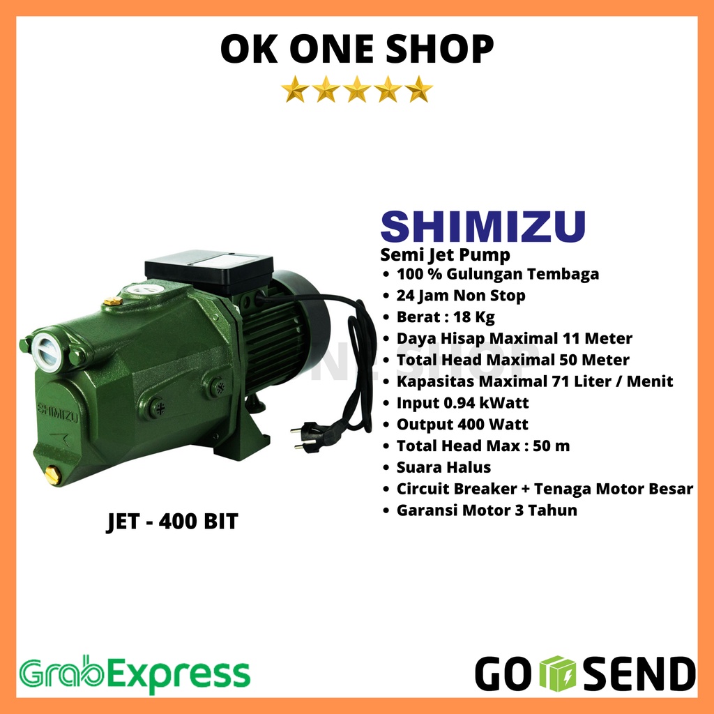 SHIMIZU Semi Jet JET-400