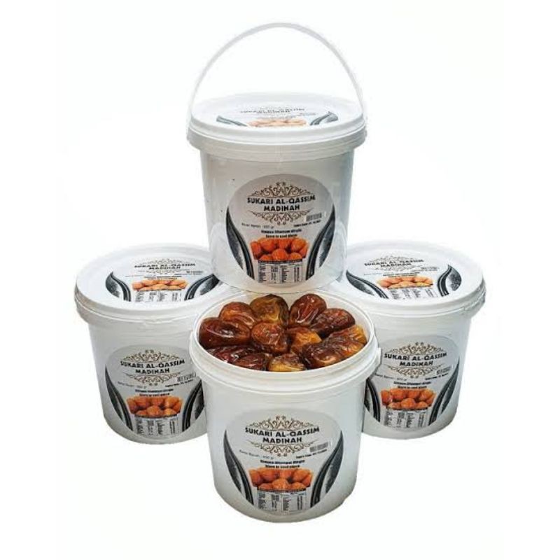 

Kurma Sukari Al-Qassim Premium Asli 100% Logo Gold Emborse
