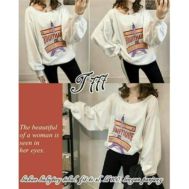gg festival jumbo putih " pakaian atasan blouse wanita