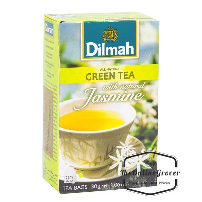 

[COD] Dilmah Green Tea Jasmine 20s - Teh Celup No Envelope [COD]