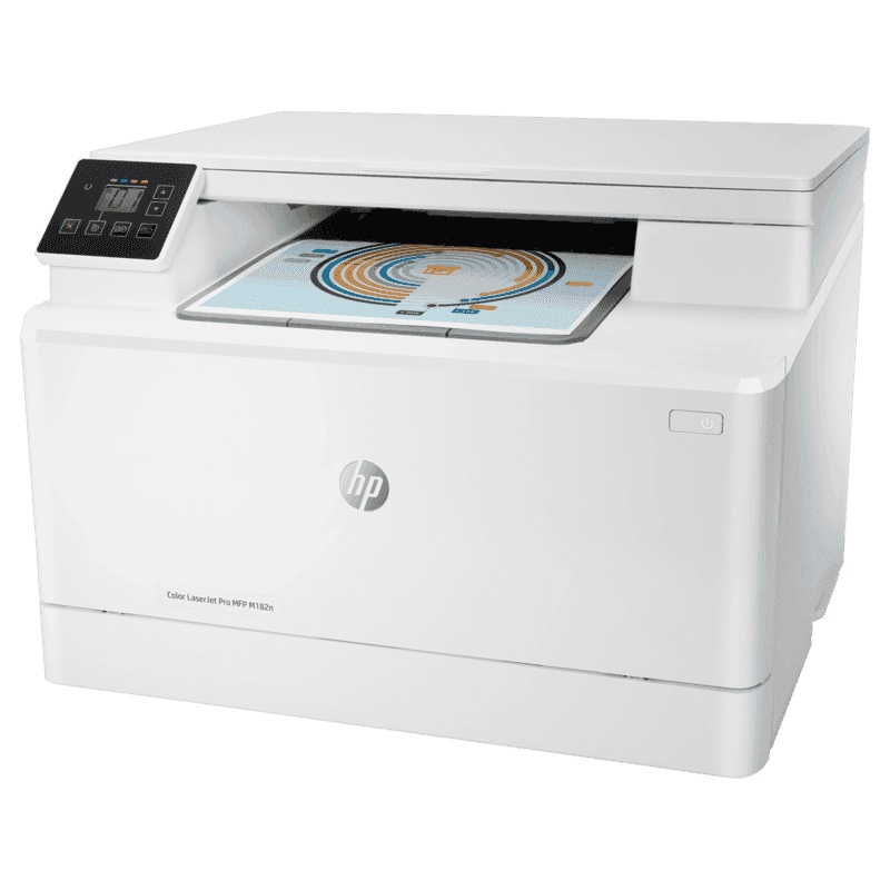 HP Color LaserJet Pro MFP M182n Printer/Color/Print Scan Copy/Wifi