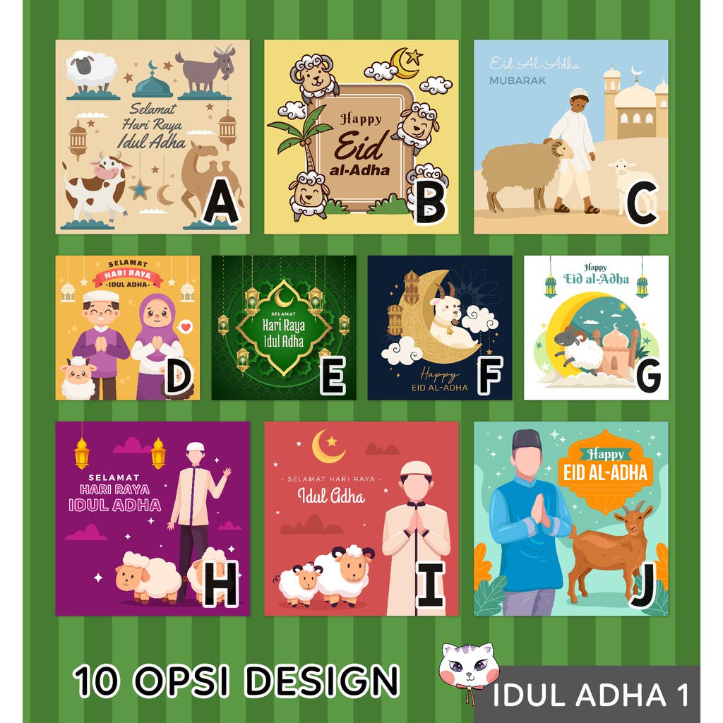 

STICKER ucapan greeting card / label parsel IDUL ADHA (min.10pcs)