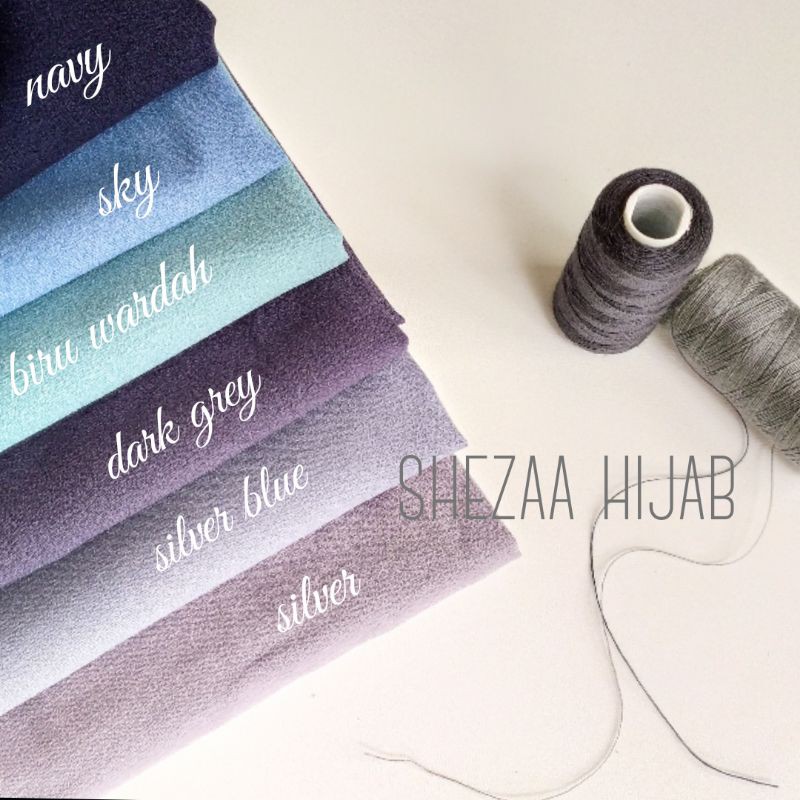 180 X 75** Pashmina Tali Jahit Tepi Thalia Shawl Pashmina Diamond Sabyan-3