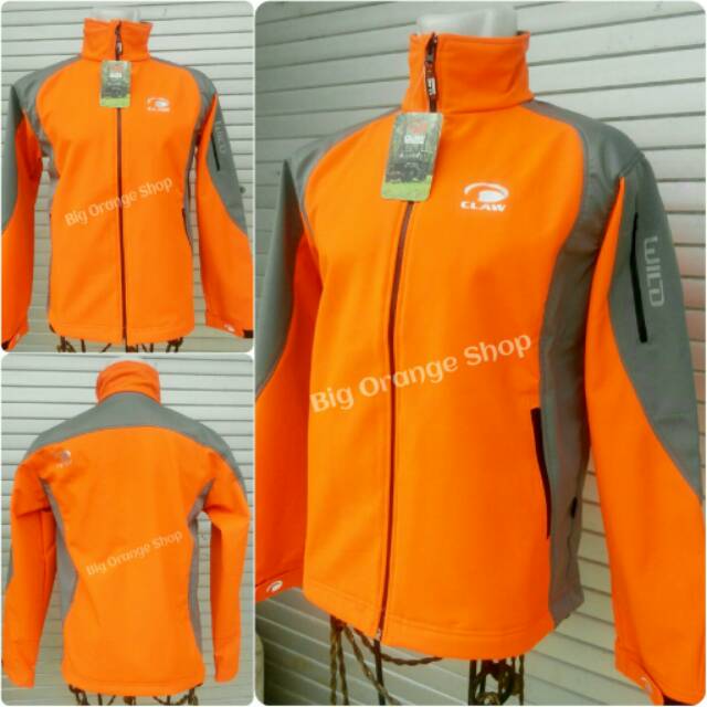 Jaket Claw Wild Orange