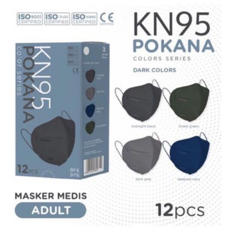 Masker Pokana KN95 6 ply (Satuan)