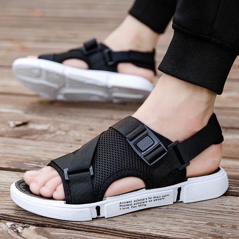 Highland Sandal Gunung Pria Kasual Sandal Pria Santai Anti Slip Ringan Nyaman Dipakai MT404