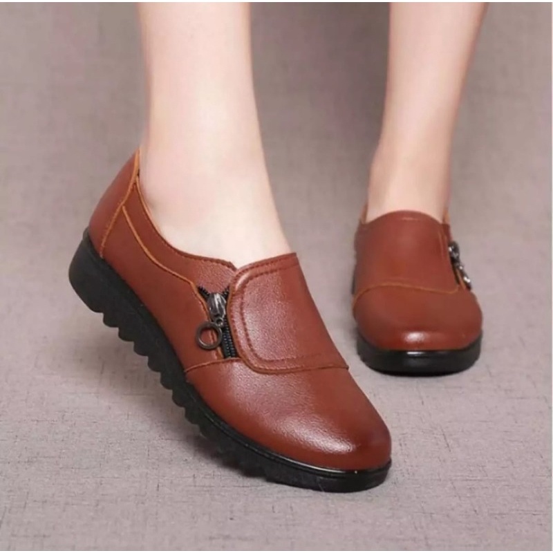 Sepatu Sleting Wanita Sepatu Lofers wanita/ Sepatu Wanita Sepatu docmart SANY / sepatu loafers wanita / sepatu fashion wanita / bisa cod / sepatu wanita