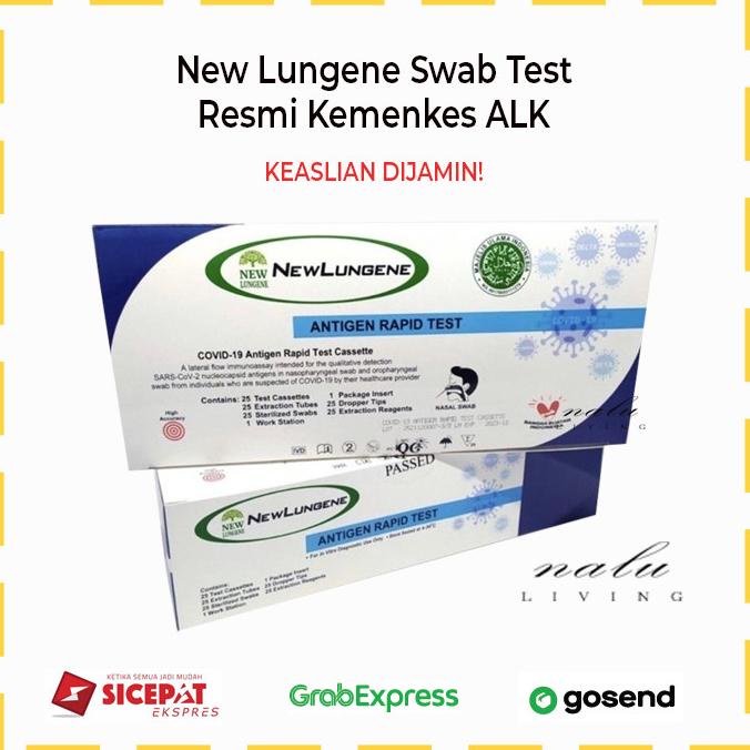 NEW LUNGENE 100% Original alat swab antigen (Per BOX)
