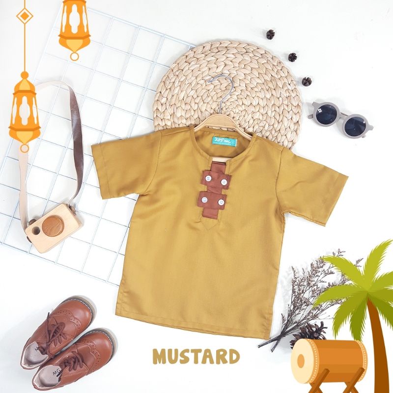 Koko Kareem Pakaian Muslim Pakaian Anak Cowok Usia 1 sd 10 Tahun Baju Koko Anak KBS