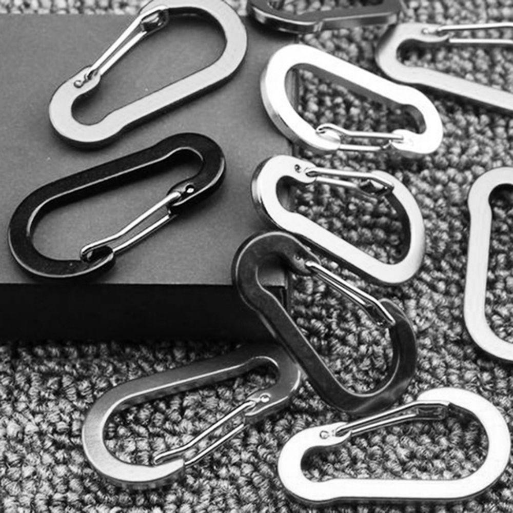 Quinton Carabiner Outdoor Hiking S-shape Climbing Aluminium Alloy Memancing Musim Semi Gesper