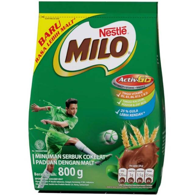 

Milo aktiv-go pouch 800g