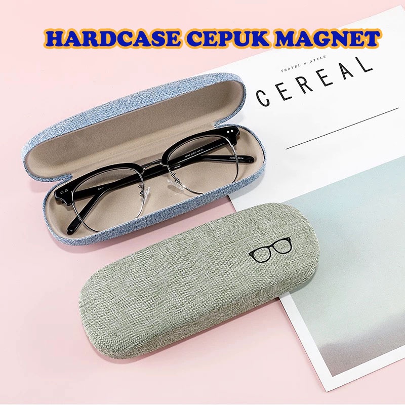 Tempat Kacamata Hardcase Cepuk Softcolor A1