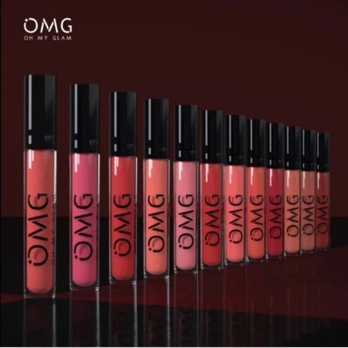 Oh My Glam Matte Kiss Lip Cream / OMG OH MY GLAM MATTE LIP CREAM / LIPCREAM OMG / LIPSTIK OMG