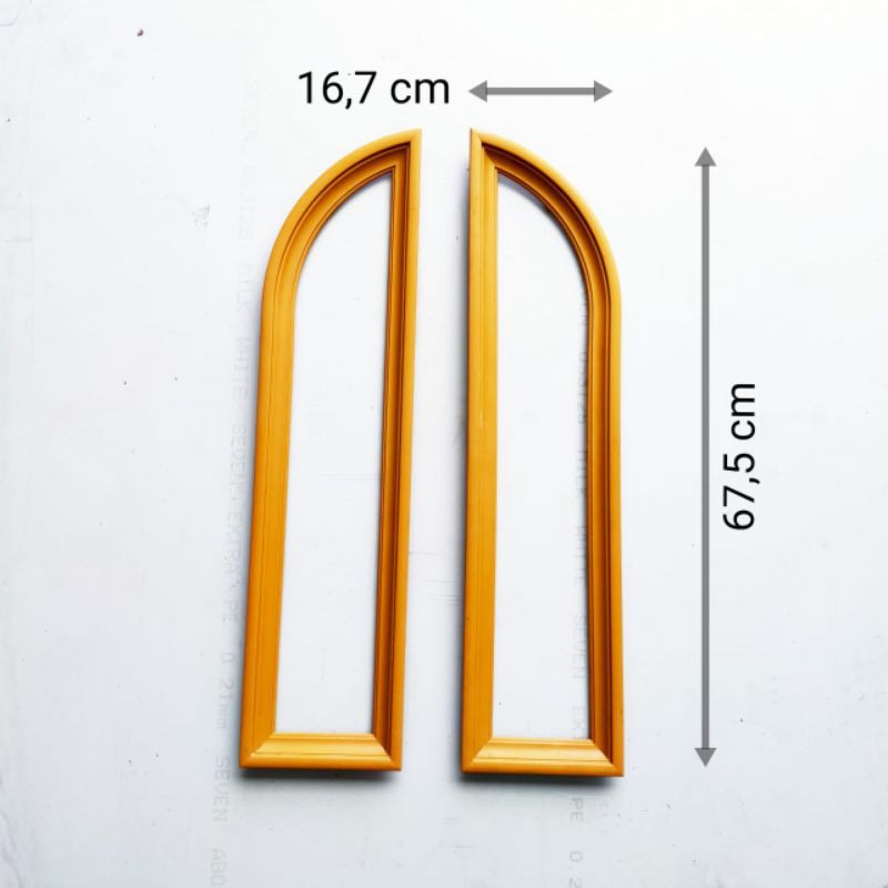 Lis kaca pintu kamar mandi PVC