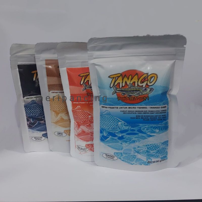 Umpan TANAGO Amis | Wangi | Red Velvet | Mochi | Tanago Fishing | 90grm | 30grm | Micro