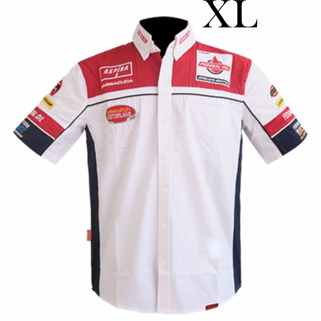 Shirt Kemeja Respiro Gresini Racing Moto2 Official Merchandise MURAH MERIAH