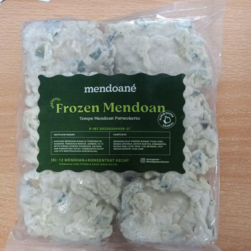 

Tempe mendoan Frozen
