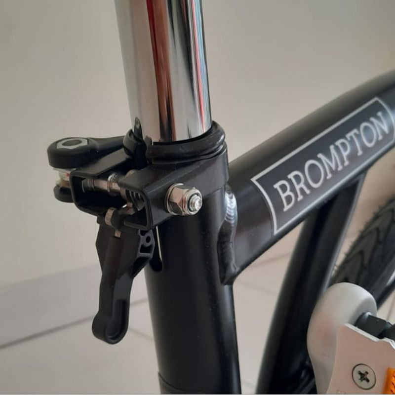 Sepeda Brompton H6L Black tahun 2020 Baru / Sepeda lipat Premium