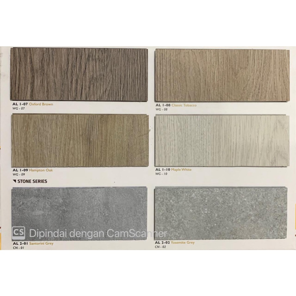 Vinyl Stone Alvera Tebal 3mm - Lantai Vinyl Kayu Murah
