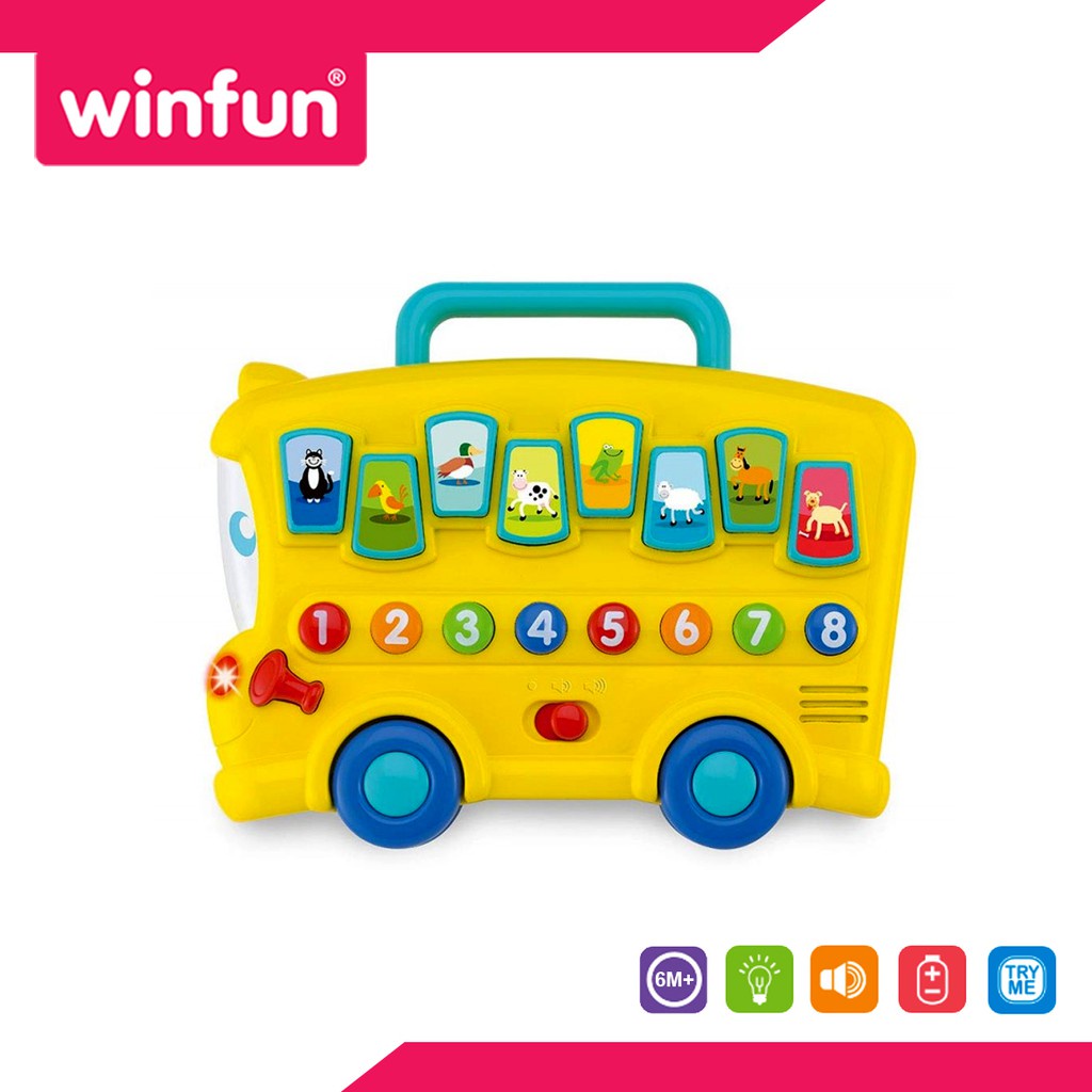 WINFUN ANIMAL SOUNDS BUS 0676