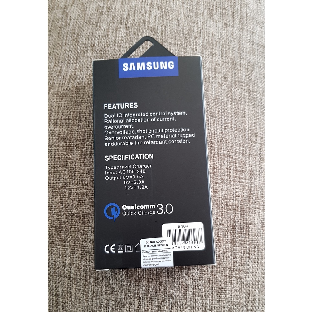 Charger Type_C For Samsung S10 S10 plus S9 S9 Plus S8 S8 Plus Original